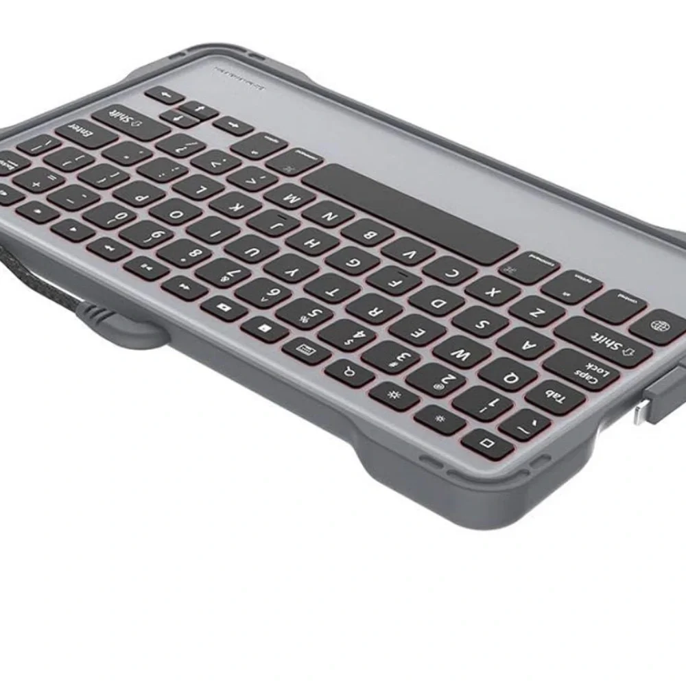 Brenthaven Gray and Black Tablet Keyboard Slim Portable Design